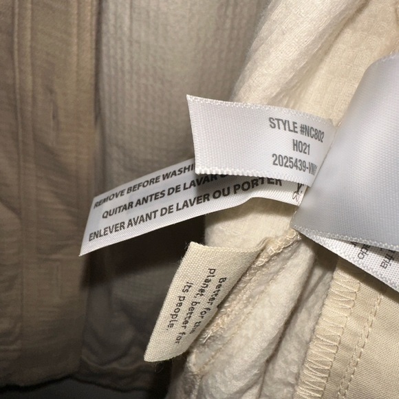 NWOT Madewell women’s cream shacket button front jacket fall winter contemporary - Picture 9 of 12